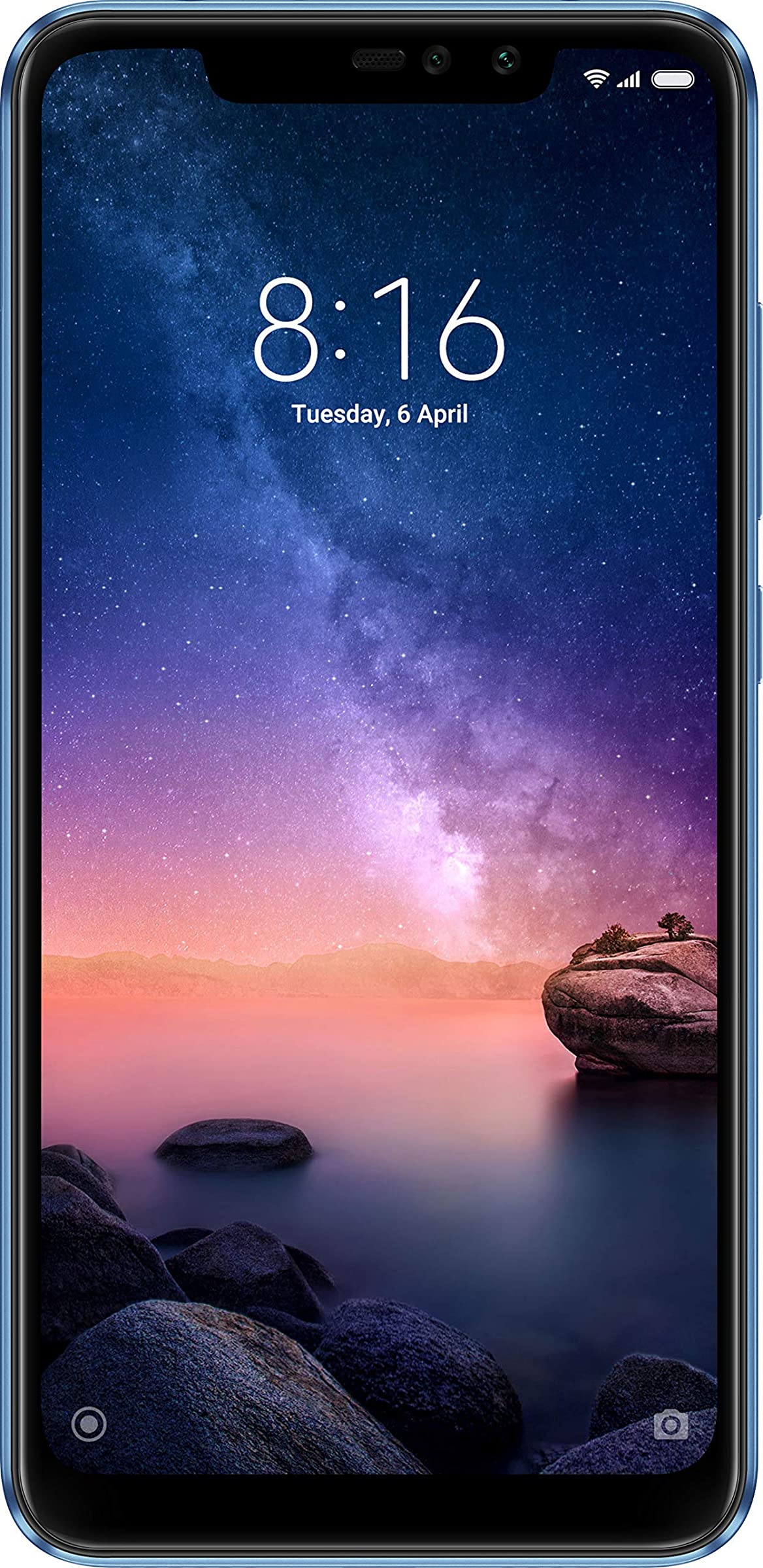 (Renewed) Redmi Note 6 Pro 64GB (Blue, 4GB RAM)