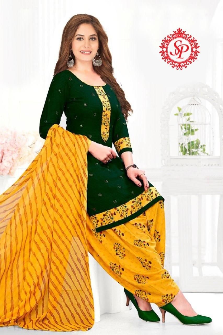 Special Printed Crepe Dress Material /Suits
