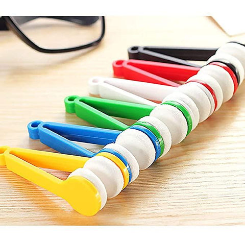 Mini Sun glasses Eyeglass Microfiber Spectacles Cleaner - Pack of 2