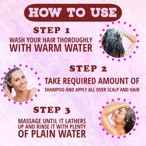 Krazy Girl Red Onion Shampoo for Hair Growth and Hair Fall Control