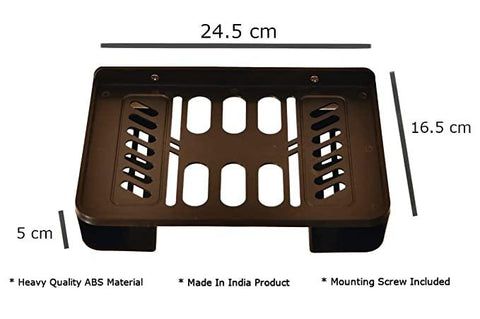 Set Top Box Stand with Double Remote Holder