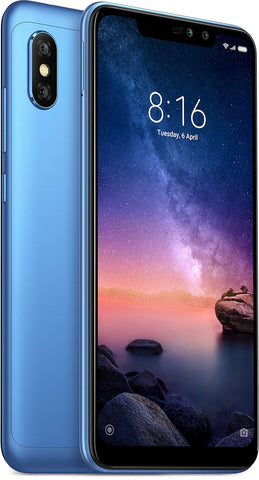 (Renewed) Redmi Note 6 Pro 64GB (Blue, 4GB RAM)