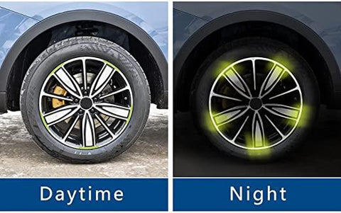 20Pcs Car Wheel Radium Sticker| Car & Bike Wheel Decoration Reflective Sticker