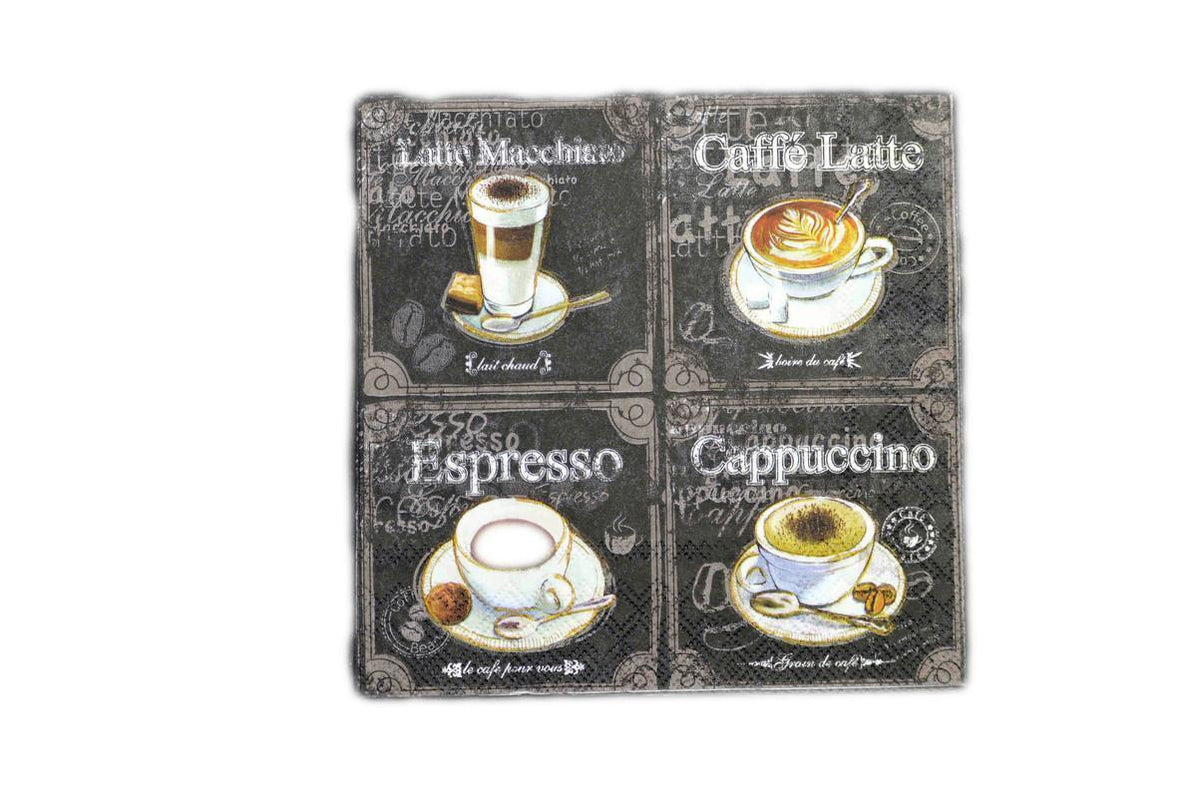 Decoupage Tissue/ Napkin - Coffee time - 1 Pc