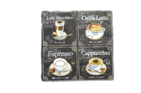 Decoupage Tissue/ Napkin - Coffee time - 1 Pc
