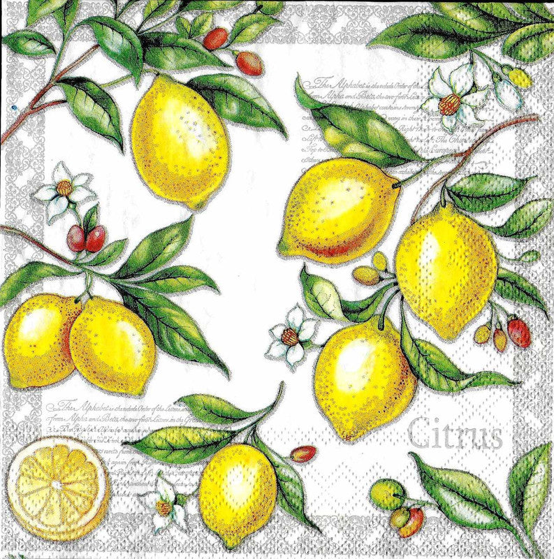 Decoupage-Tissue-lemons-with-Leaves-1-Pc