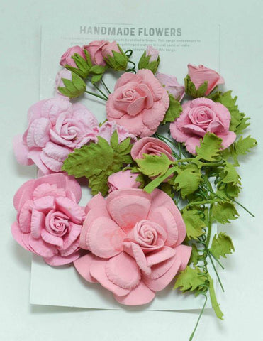 Handmade roses for craft - 1 Pack