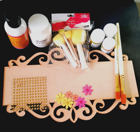 Decoupage Art Nameplate Kit - Combo Offer