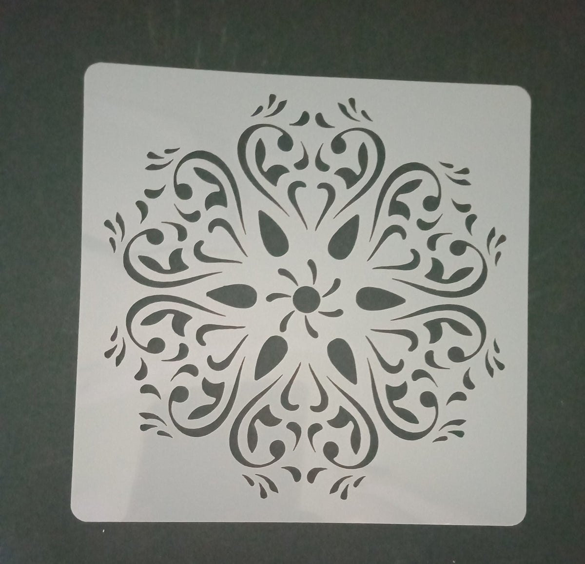 Stencil - Mandala Art.