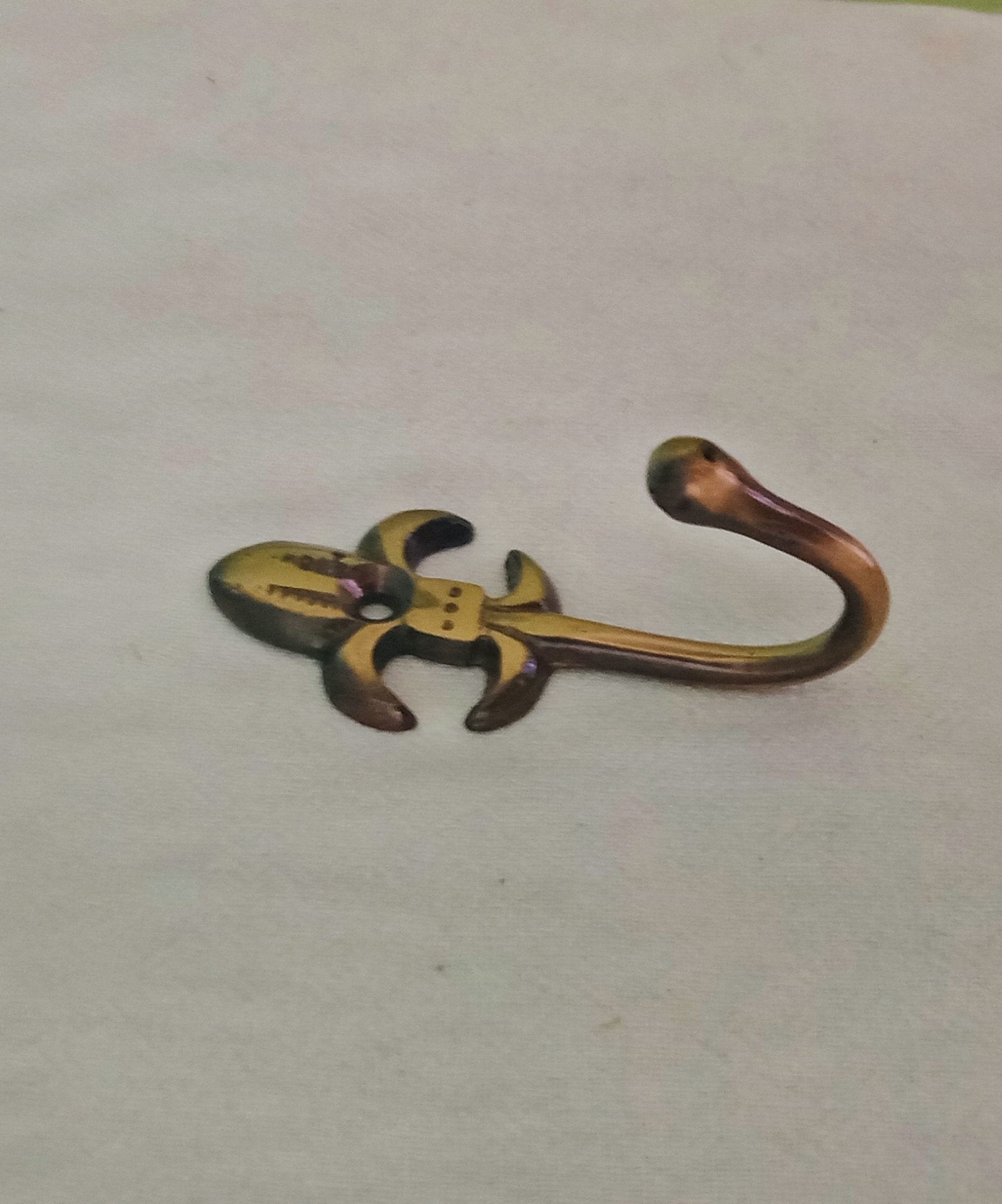 Antique Golden hook - 1 Pc