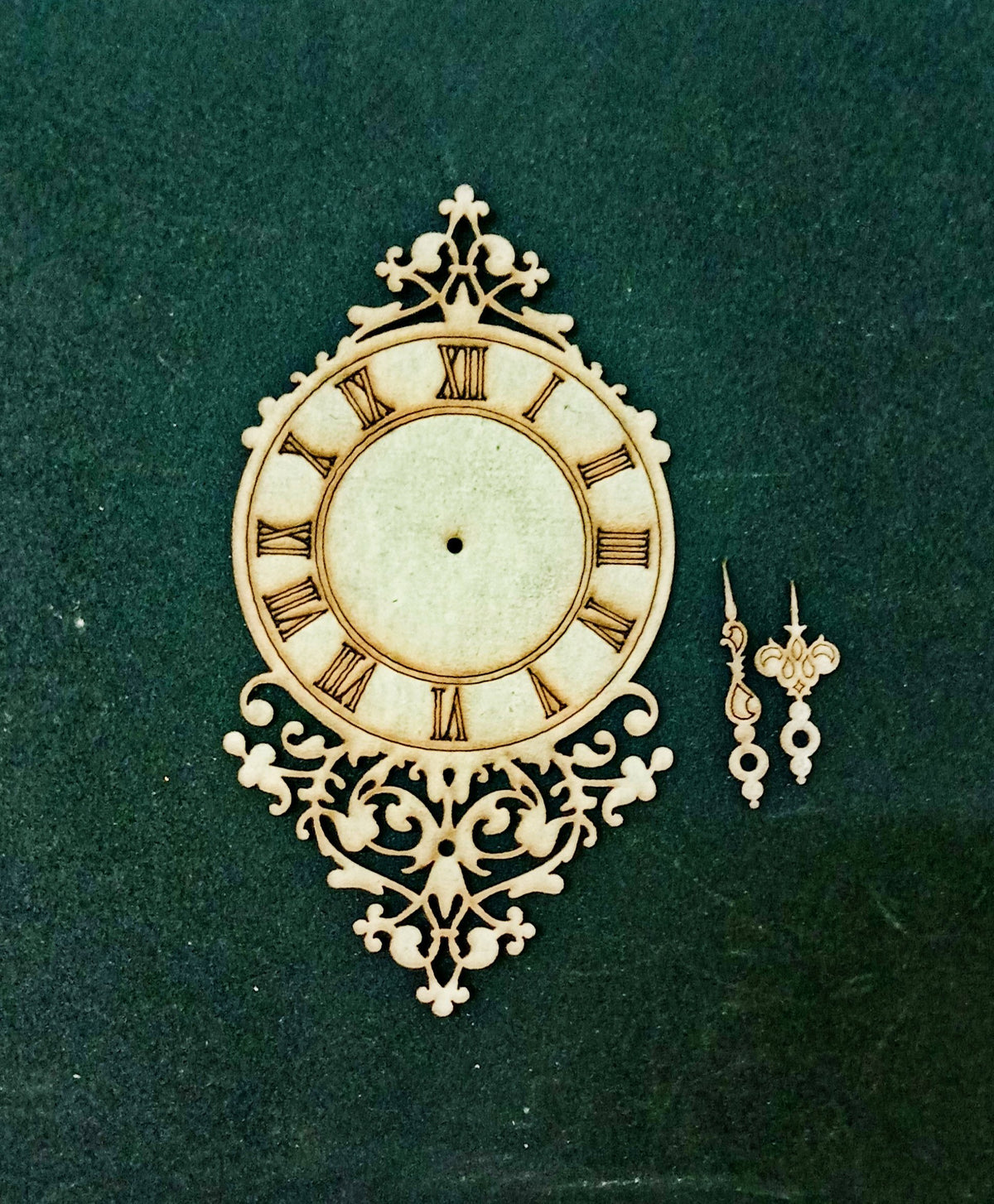 Chipboard - Clock - 1pc