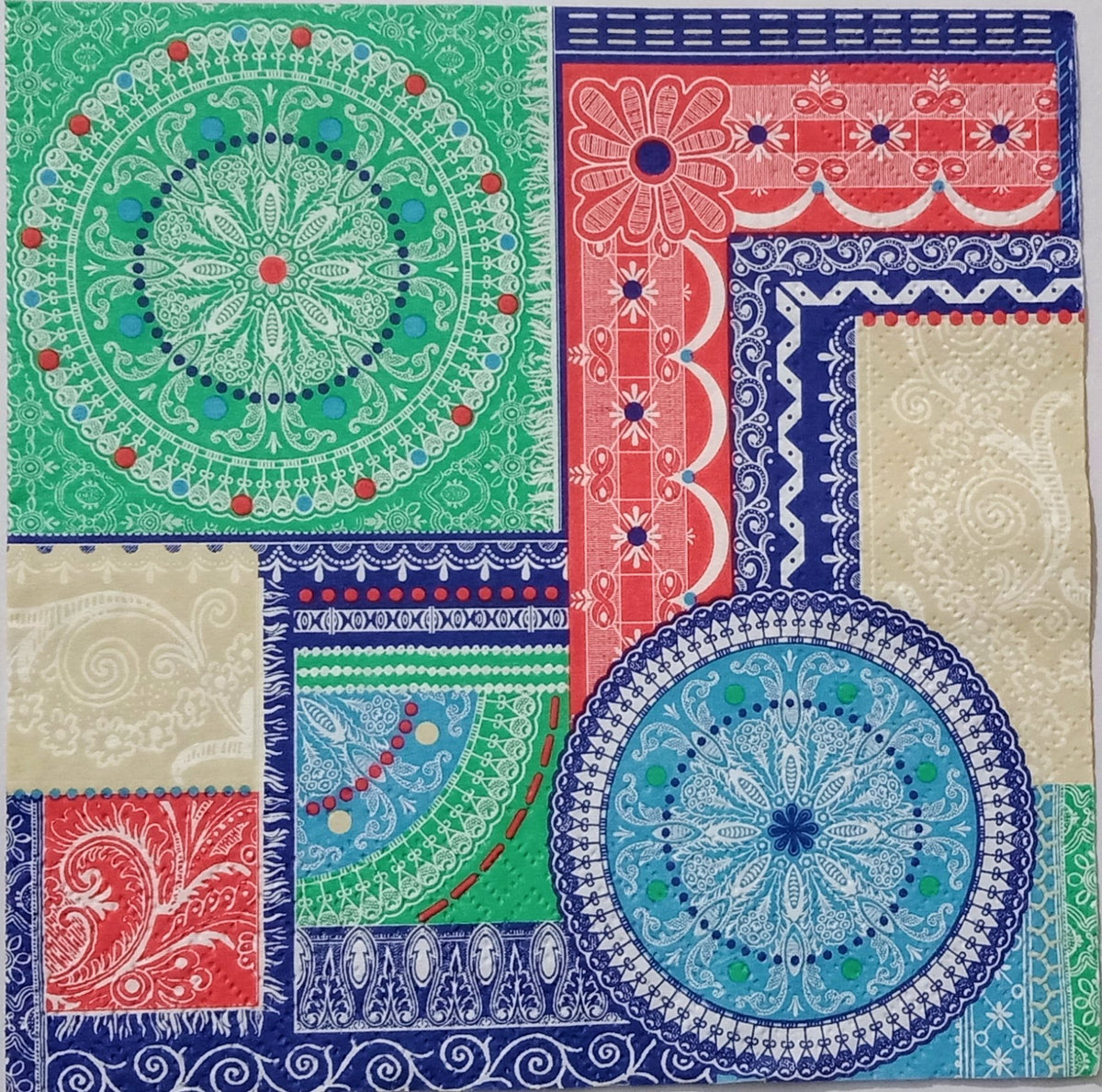 Decoupage Napkin/Tissue - Pattern - 1 Pc