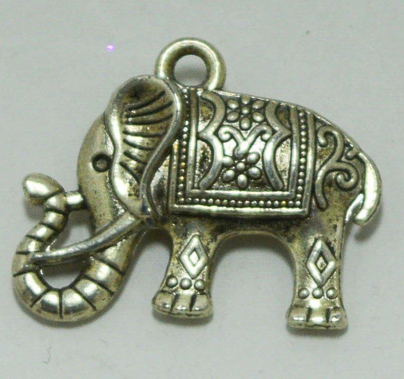 METAL CHARMS- ELEPHANT 1Pc