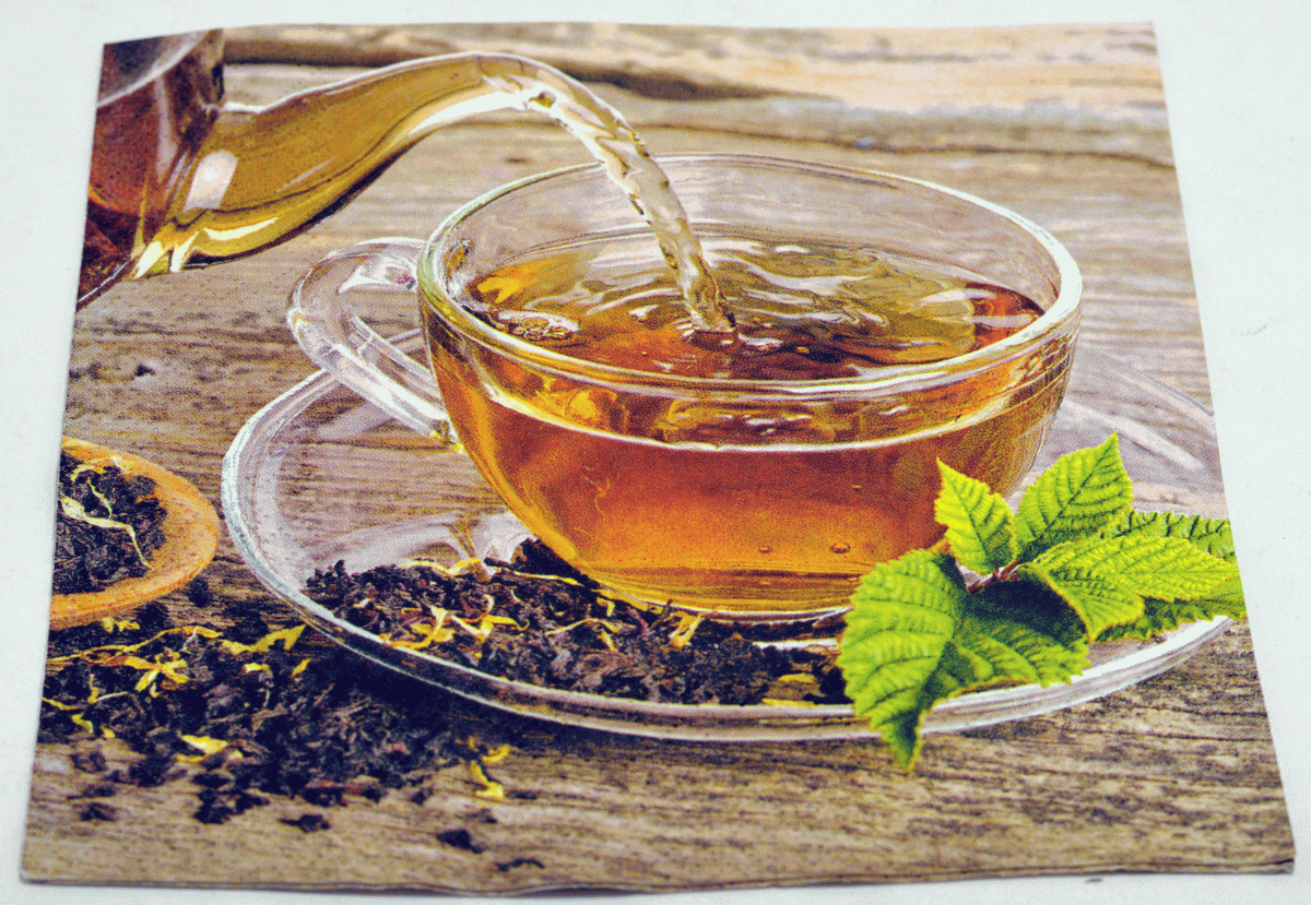 Decoupage tissue - Green Tea kitchen