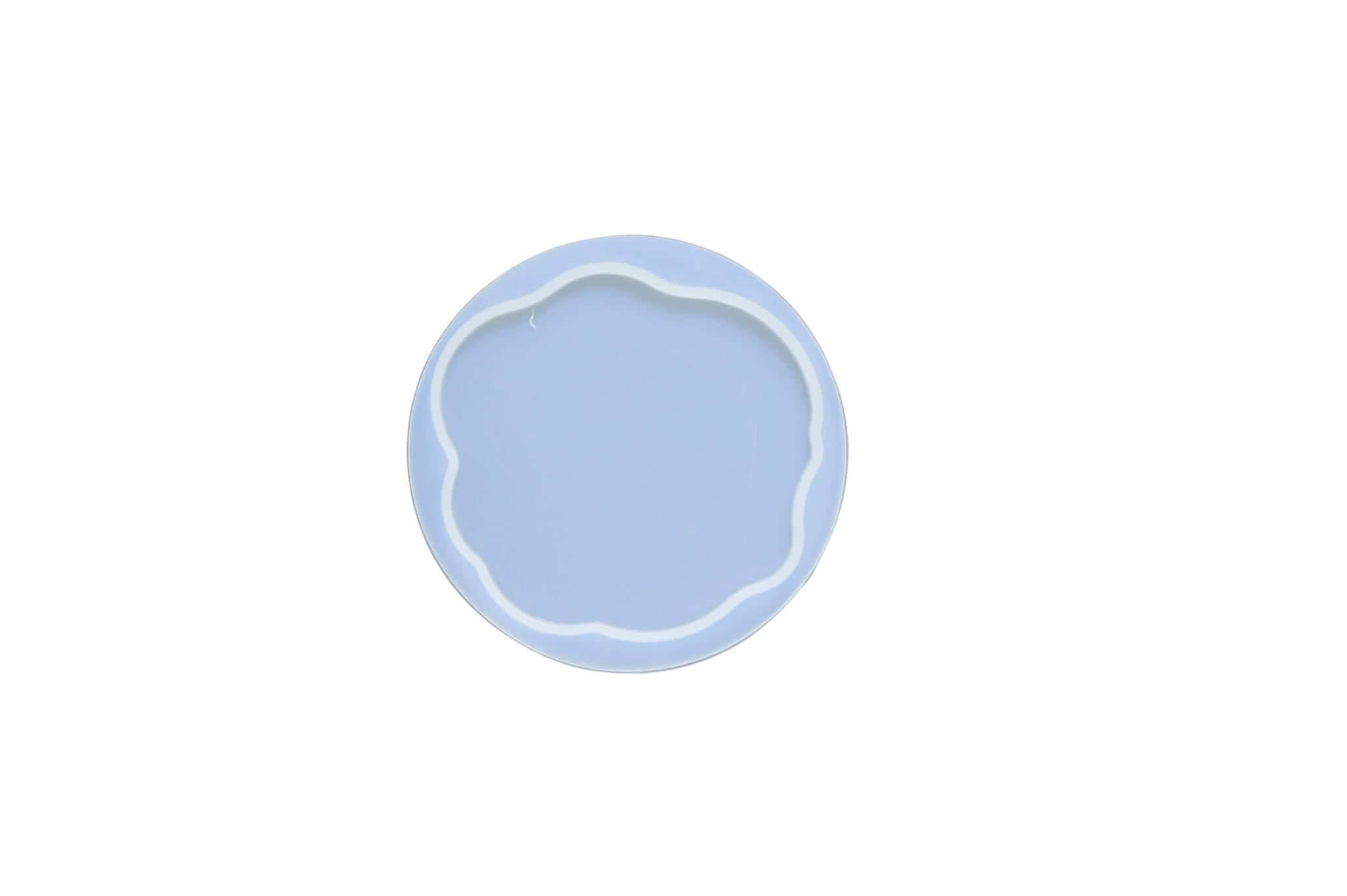 Silicon mold - agate resin coaster - 4 designs