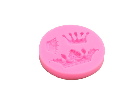 Silicone Mould for resin art -  Crown shape - 1 Pc