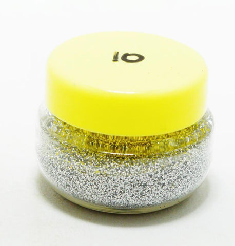 Silver dust glitter for craft 15 gms - 1 Pc