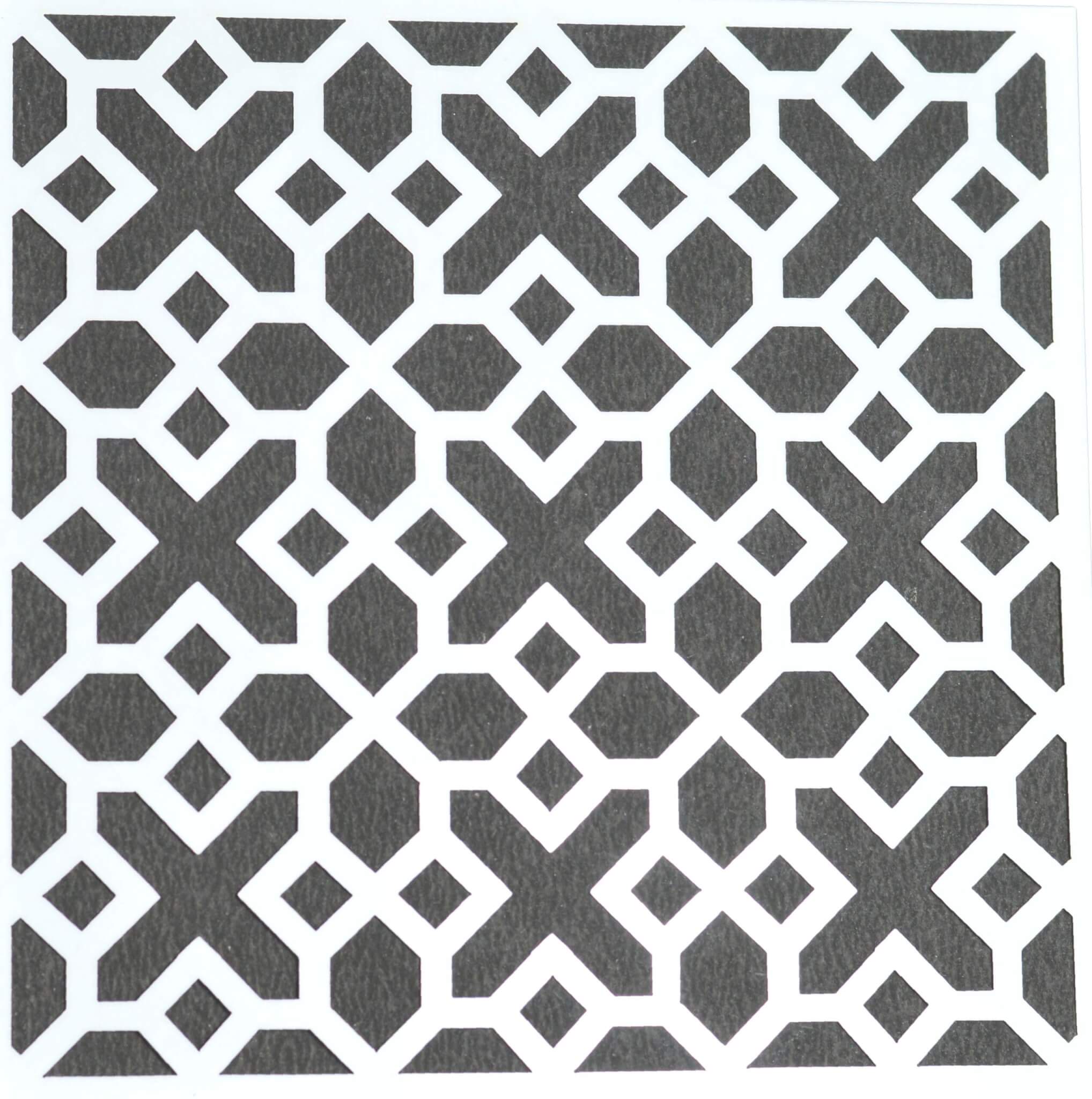 Stencil - Geometric pattern -2 - Size 6*6 inch -1 Pc