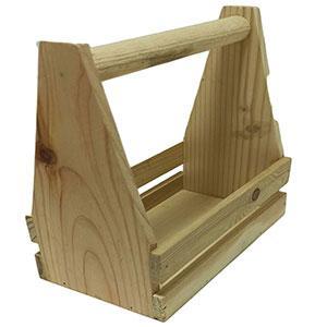 Premium Quality Pine wood caddy - 1 Pc