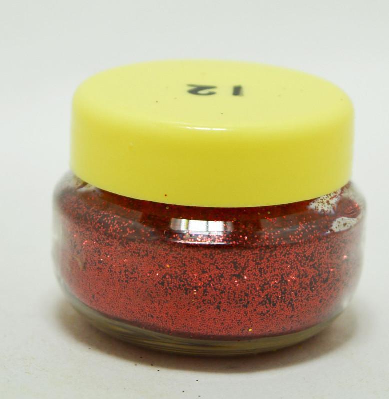 Glitter blood red color for craft - 15 gm