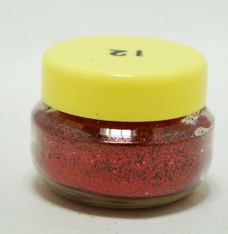 Glitter blood red color for craft - 15 gm